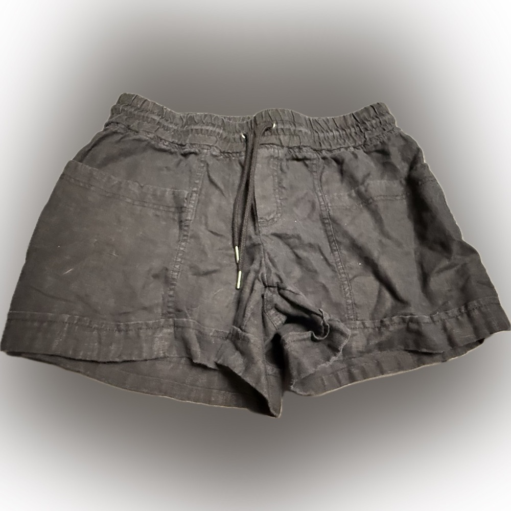 Athleta Black Drawstring Shorts